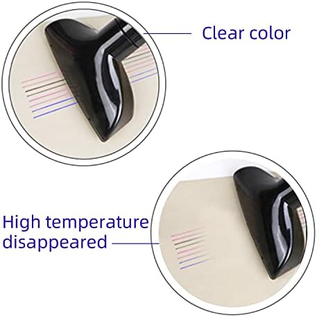 4 Colors Heat Erasable Pens for Fabric with 20 Refills, Heat Erasable