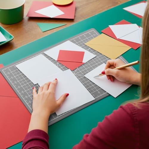 Ecraft Self Healing Cutting Mat 18x12 Inch A3, 5-Ply Double Sided