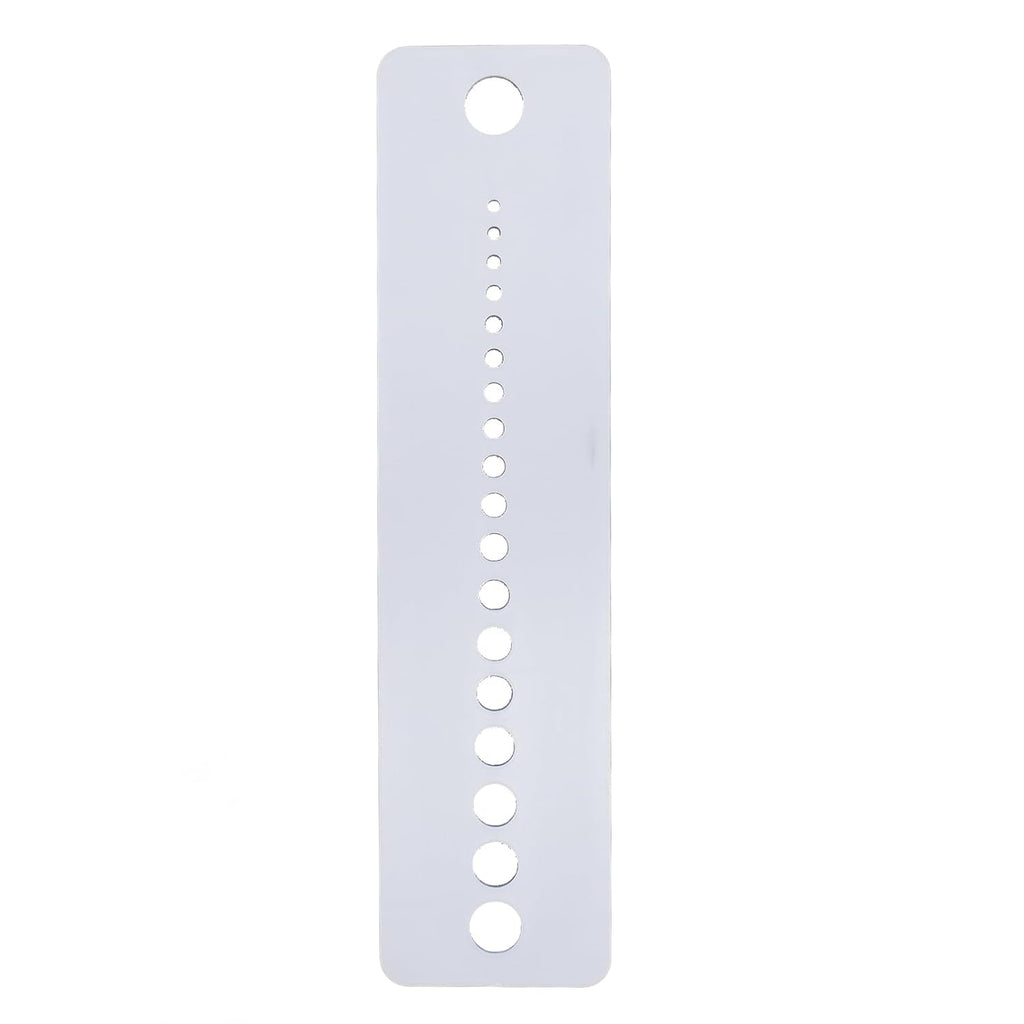 Knitting Needle Gauge Ruler Soft Plastic Durable Knit Measure Size
