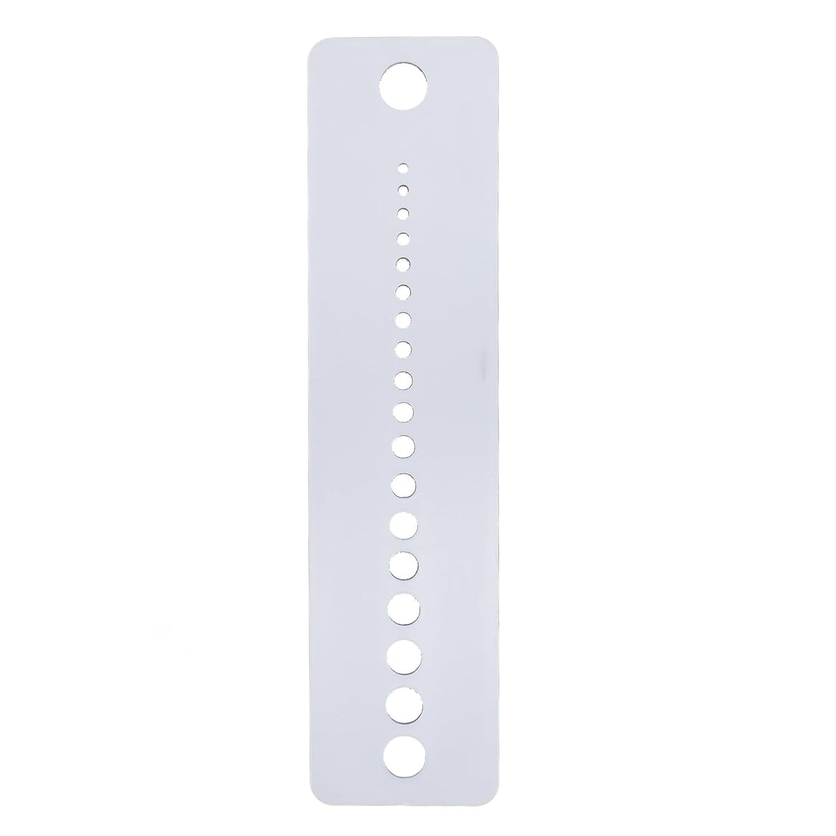 Knitting Needle Gauge Ruler Soft Plastic Durable Knit Measure Size