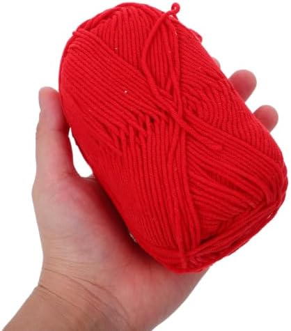 6pcs Yarn Bundle, Acrylic for Knitting and Crochet Crafts Xmas