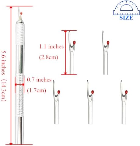 HAHIYO 5.6-Inch Metal Seam Ripper