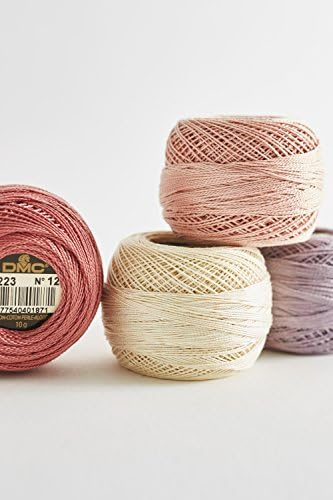 DMC 116 8-613 Pearl Cotton Thread Balls, Very Light Drab Brown, Size 8