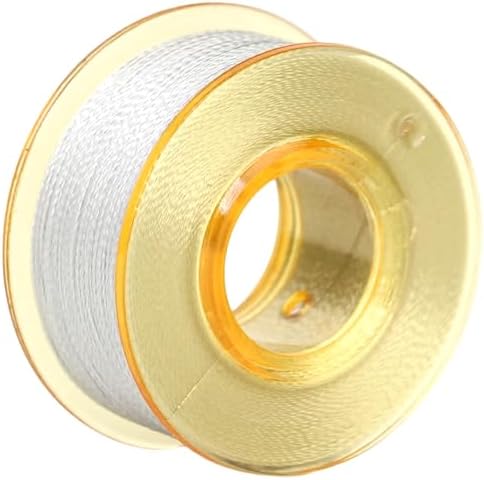 Wonderfil DecoBob Prewound Size B Jumbo Bobbins 5 Count Tube Dove Grey
