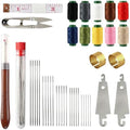 48 PCS Big-Eye Steel Sewing Needles Kit,All-in-1 Stainless Steel