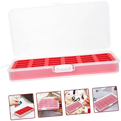 SEWACC 3pcs Sewing Storage Organizer Box Window Compartment Bobbin