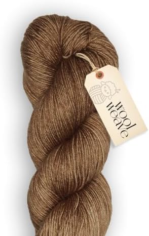 Woolweave Fingering Weight Yarn - Hand Dyed Sock Yarns, 75% Extrafine