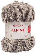 Sirdar Alpine - Luxe Faux Fur Yarn - Brindle (403) - 50g