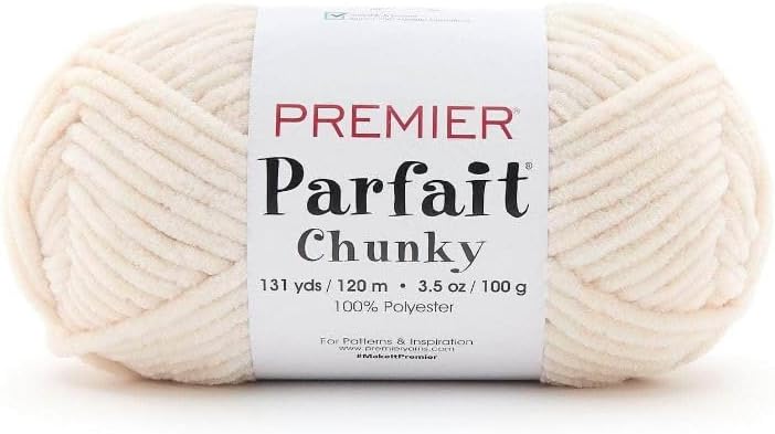 Premier Parfait Chunky Chenille Yarn 3 Pk Bundle with Bella's Crafts