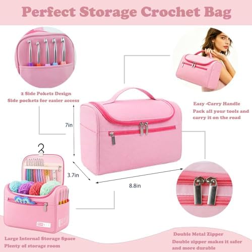 Yarniss Crochet Kit for Beginners, All in One Crochet Kit for Adult
