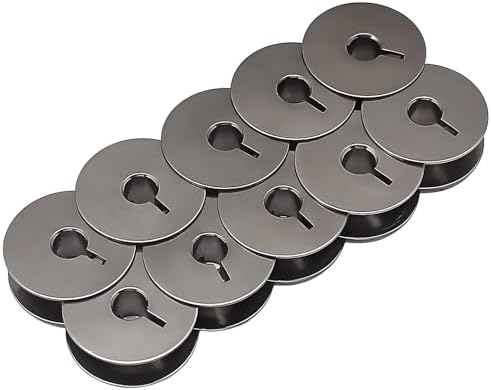 Fbshicung 10PCS Jumbo Bobbin #770591001 Compatible with Janome Brand