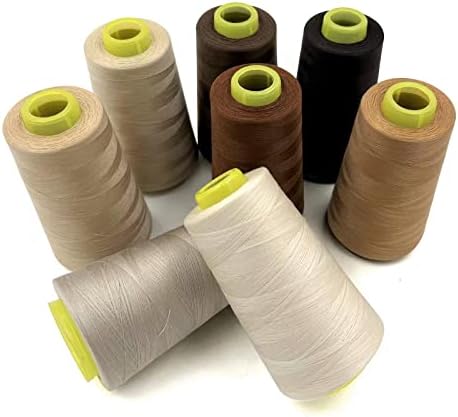 Tortoise 8 Cones of 3000 Yards Each Spool Thread for All Purpose