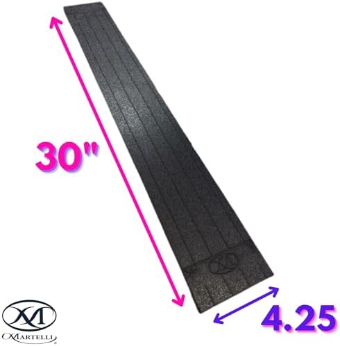 Martelli Seam Allowance Strip Ruler, 30 Inch Slotted Quilt Ruler for