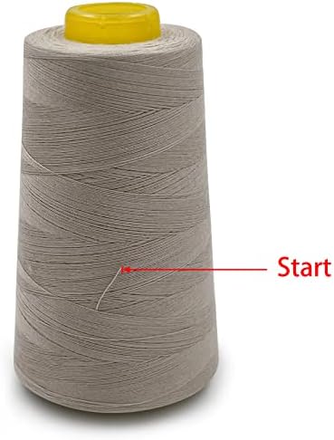 Tortoise 8 Cones of 3000 Yards Each Spool Thread for All Purpose
