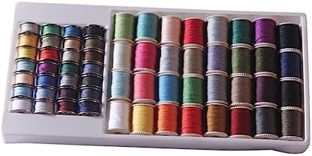 Colorful Sewing Thread Spools Set 60Pcs for Hand and Machine Quilting