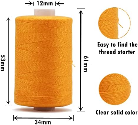 Simthread All-Purpose Sewing Thread – 42 Colors