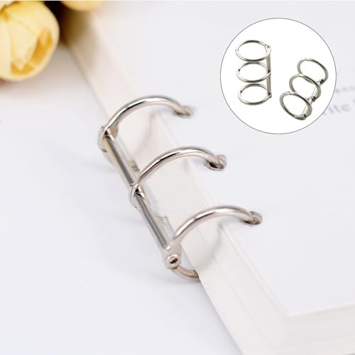 25PCS A6 Size Circular Knitting Needle Case Waterproof Binder Zipper