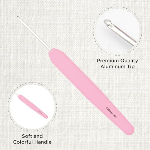 KnitPro Waves 2.0 Single-Ended Crochet Hooks | US Size B (2.25mm)