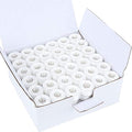 New brothread 144pcs Size A Prewound Bobbin Thread - White