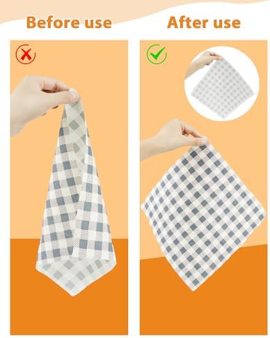 PLANTIONAL Light Weight White Iron-On Non-Woven Fusible Interfacing