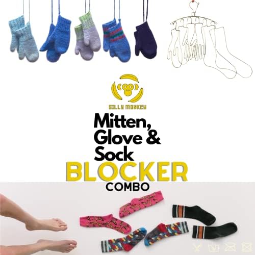 Silly Monkey 3-in-1 Mitten Glove Sock Blocker Set, Complete Combo