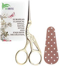 BIHRTC 4.5Inch Embroidery Scissors Sharp Tip Stainless Steel DIY Tool