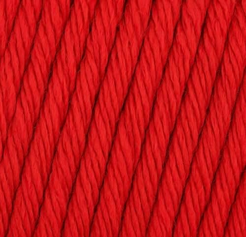 Big Twist Value Yarn 2-Pack Varsity Bundle-Varsity Red and White, 100%