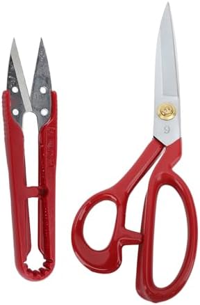 WALFRONT Tailor Sewing Shears, Stainless Steel Fabric Scissors with
