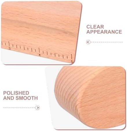 Tailors Tool 2Pcs Wood Seam Presser Seam Flattening Tool Wooden