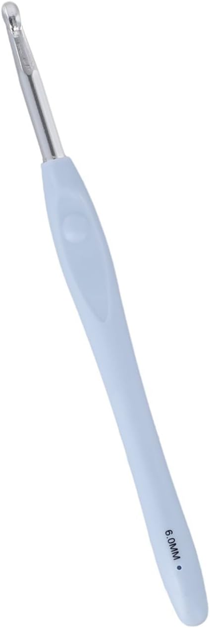 Ergonomic Crochet Hook Set Soft Grip Aluminum Needles