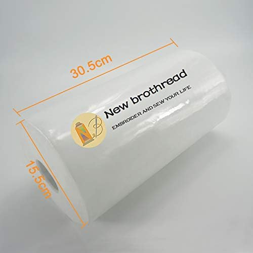 New brothread Cut Away Embroidery Stabilizer 12" x 50 Yd Roll