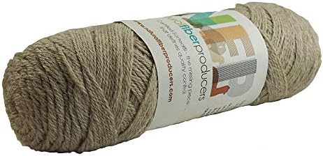 SuriSilk Alpaca Silk Wool Blend Fingering Yarn, Natural