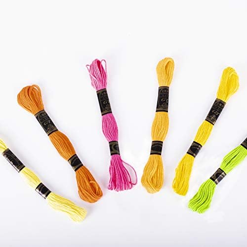 Groves Trimits Premium Embroidery Floss, 100% Cotton, Brights, 8 metre