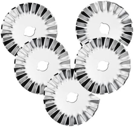 45mm Pinking Rotary Cutter Blades, Wavy Replacement Blade, Rotary
