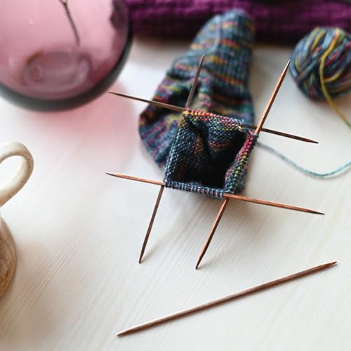 KnitPro Ginger Grande Double Pointed Needle Set 6" (15cm) | 12 US
