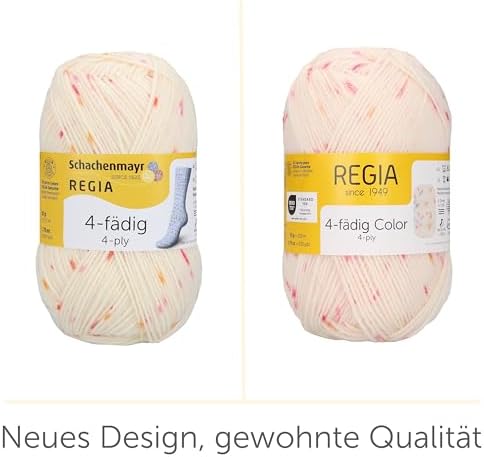 Schachenmayr Regia 4-Fdig Color 50g Pink Candy Yarn