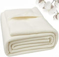 Natural Cotton Batting for Quilting, 90"x90", 150g/m2 Lightweight