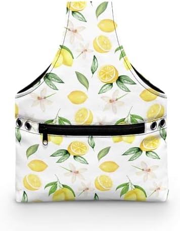 Snilety Lemon Yarn Bag, Knitting Crochet Bag, Portable Yarn Storage
