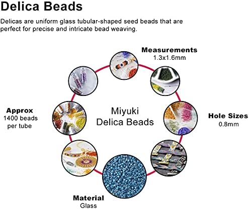 Duracoat Galvanized Pale Gold Miyuki Delica Beads 11/0 (DB2501-TB)