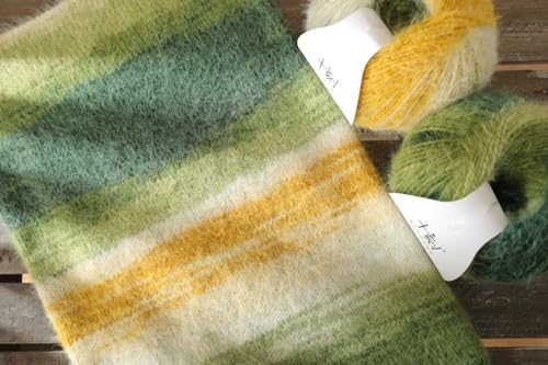 Snowbaby Wool Acrylic Blend Long Pile Yarn,(Worsted) Luxurious Fuzzy