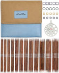 KnitPro Ginger Grande Double Pointed Needle Set 6" (15cm) | 12 US