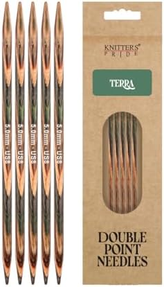 Knitter’s Pride Terra Double-Point Needle 8”(20cm) - US 8(5mm)