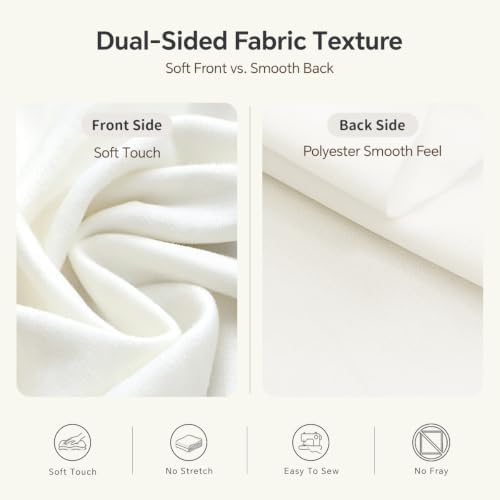 Erosebridal Watercolor Floral Fabric by The Yard Soft 2 Yards