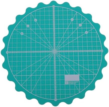 VOSAREA Rotating Cutting Mat Self-Healing Round Rotary Cutting Mat for