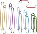 12pcs Knitting Stitch Holders Set, Aluminum Yarn Stitch Holder