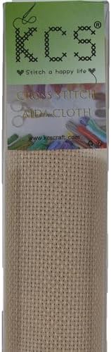 KCS 3 pc of 15" x 18" Counted Cross Stitch Cotton Aida Cloth
