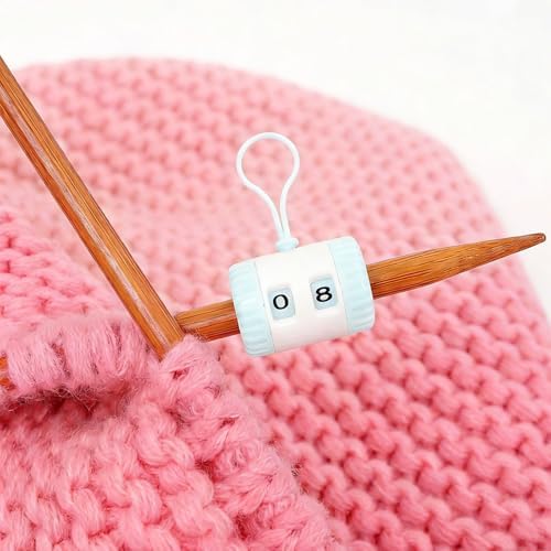 7 Pack Knitting Counter Universal Knitting Row Counter with Hanging