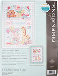 Dimensions Counted Cross Stitch Birth Record Personalized Gift