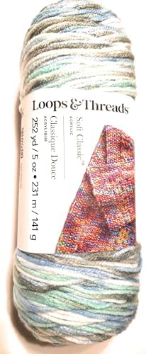 Soft Classic Yarn by Loops & Threads - 252 Yards - Medium (4) - 1