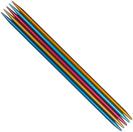 Colibri Double-Pointed Knitting Needles – 20cm (8”) Aluminum DPN Set